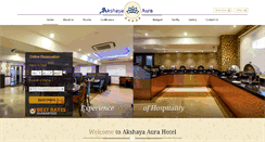 Desktop Screenshot of akshayahotels.com